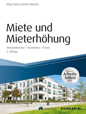 cover image of Miete und Mieterhöhung--inkl. Arbeitshilfen online